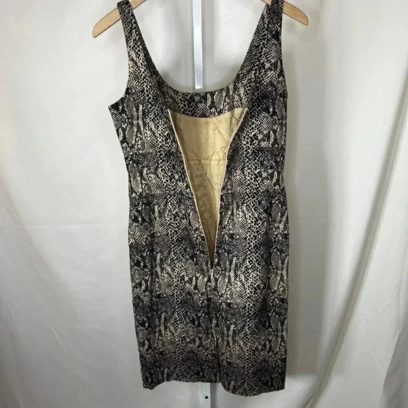 Michael Kors Size 4 Dress Snake Print Mini Tank - Picture 4 of 9